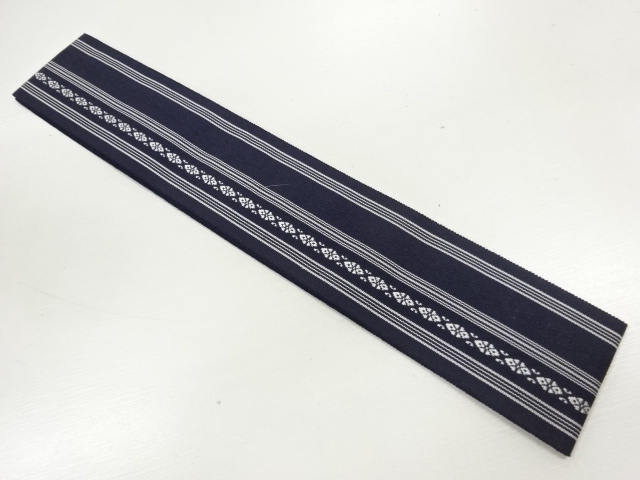 JAPANESE KIMONO FOR MEN / SHITA-OBI / CHIKUZEN HAKATA 